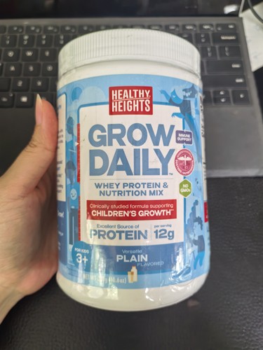 Healthy Heights天健高儿童宝宝每日成长乳清蛋白营养粉301g