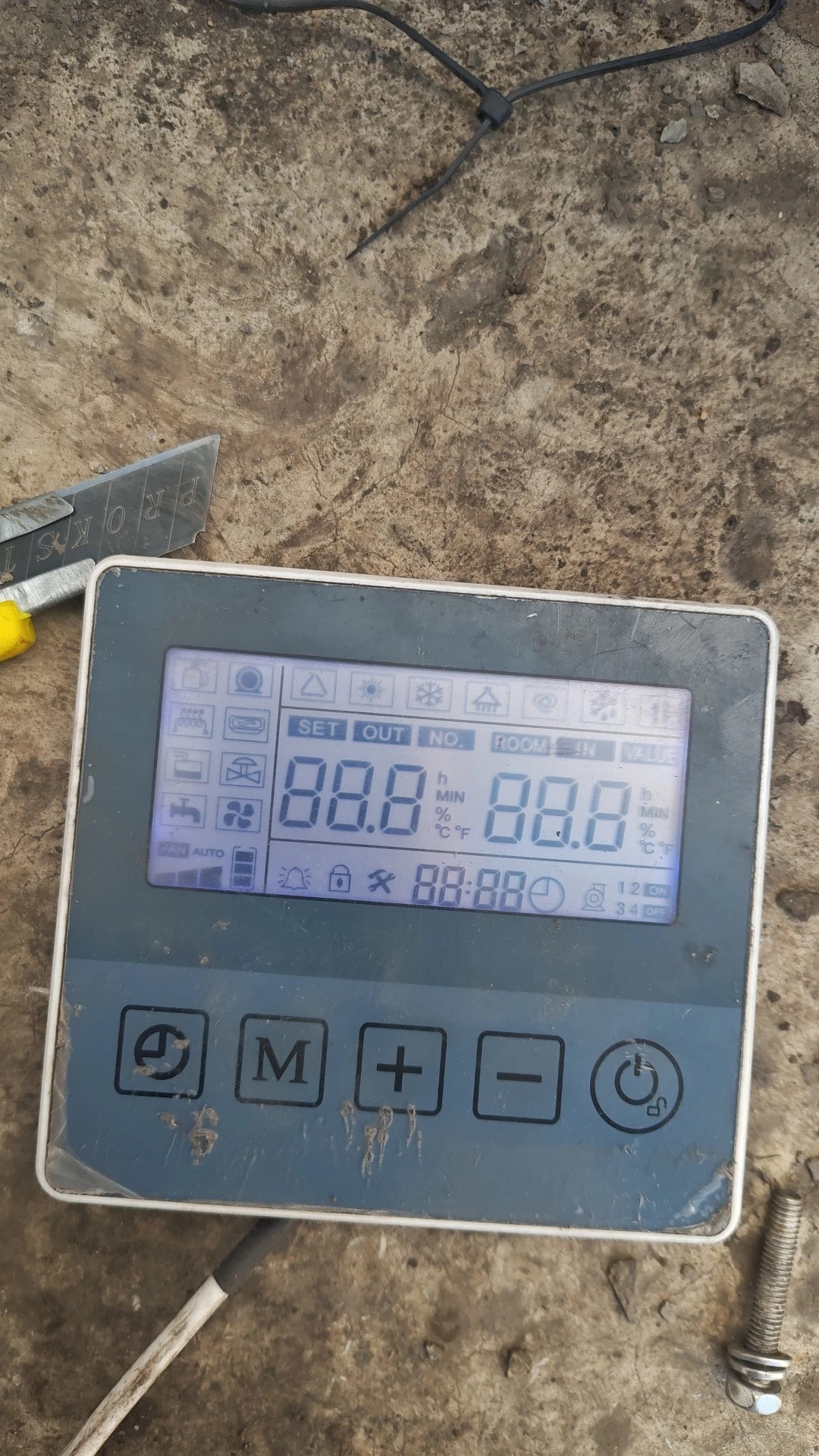 派沃面板PW5860，主板PW5864，主机铭牌PW150-DKFLRS - 实物图