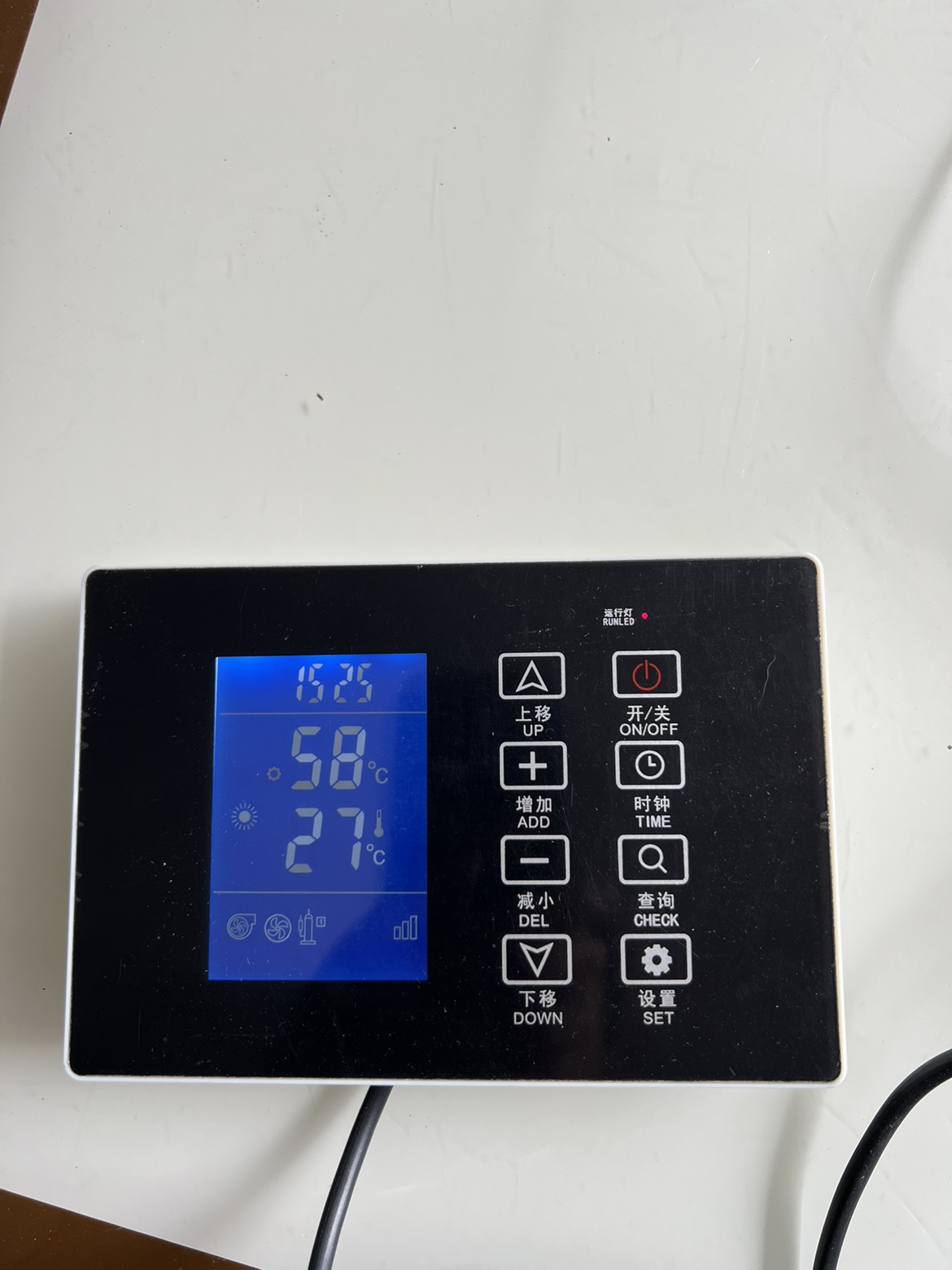 九沐空气能显示屏DF2FR-E8-XSB1811,双系统主板18110646