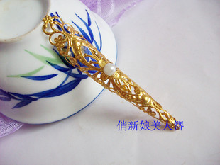 古装护甲套金色古装后宫甄嬛传护甲清朝护甲古代护甲甄嬛慈禧美甲