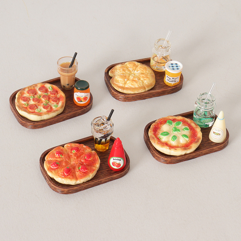 微缩食玩披萨diy手工装饰配件