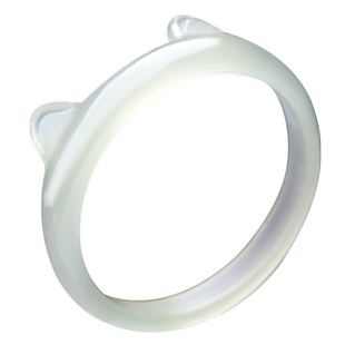 念玉和田玉指环天然青白玉戒指青海玉石男女款尾戒猫耳朵龙头雪花