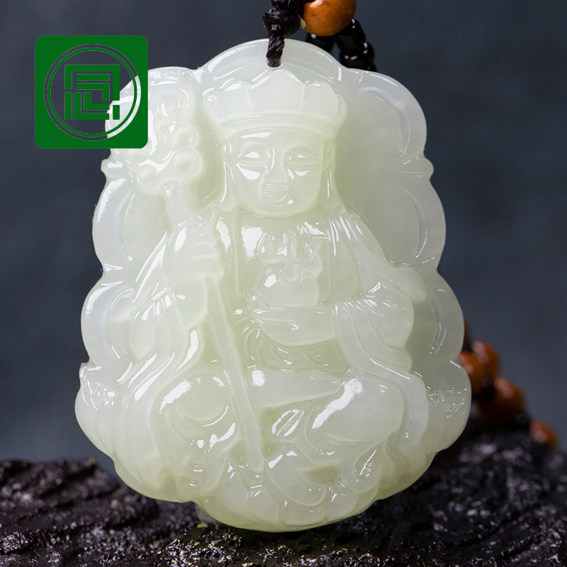 念玉新疆和田玉挂件男女款地藏王