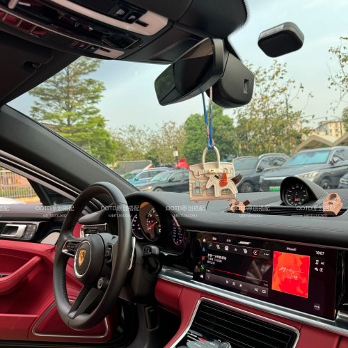 香薰耳机收纳包挂件小钱包迷你铂金包小房子可爱包包挂饰车钥匙扣