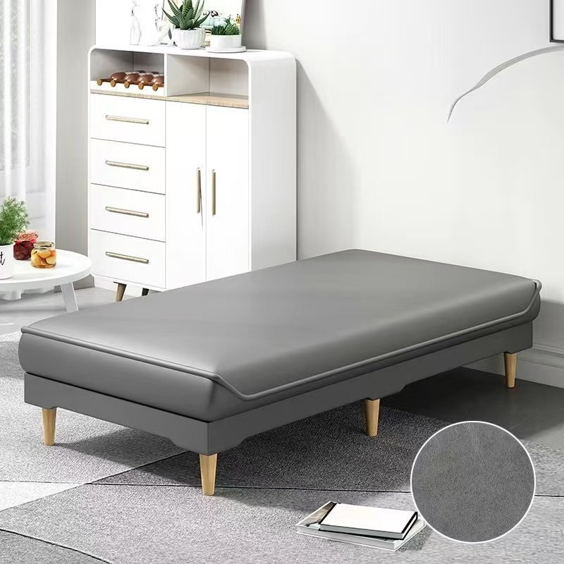 贵妃榻尾沙发床床单人午休床租房拼接床加宽延长躺椅床边加长条凳