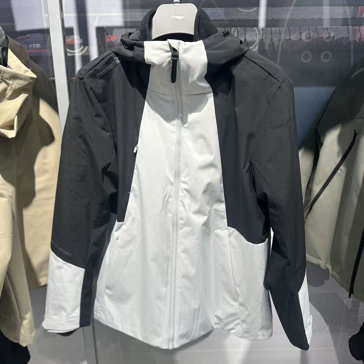 李宁运动风衣加绒保暖