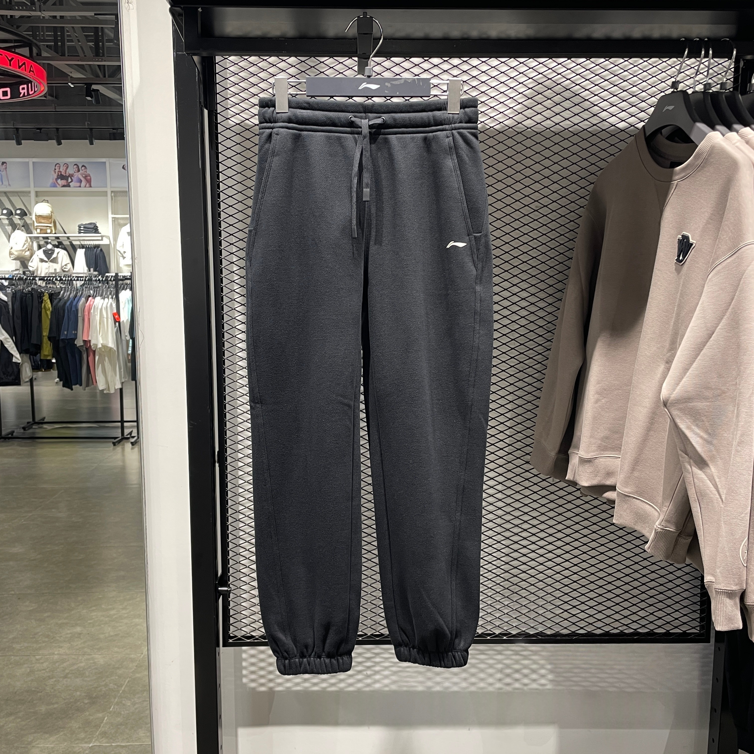 李宁2025冬季女子健身系列卫裤