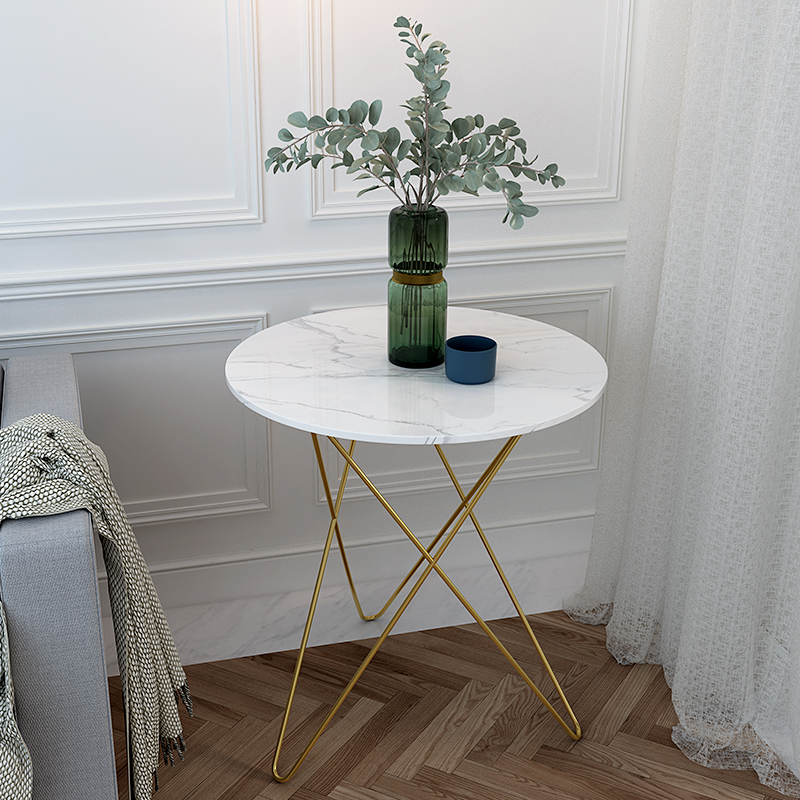 Northern Europe Marble tea table circular Modern minimalist a living room Tea Service balcony Small round table space Small apartment tea tablein the Residential furniture , Categories , Tea table  category - from Buy2taobao.com to provide professional Taobao agent buy service