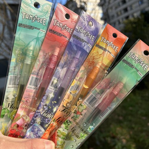 塔诺塞限定渐变中性笔速干黑色
