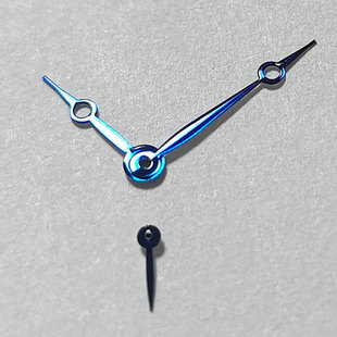 电镀蓝色表针 表针现货速发 时分秒三针适配1L45机芯维修替换