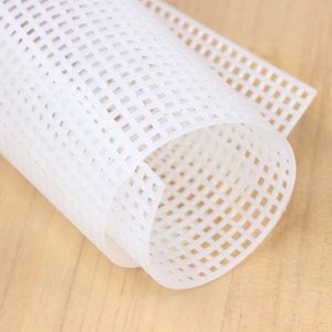 煜羊方形网格片包包网格纸巾盒定型片立体绣手工编织diy钩包包底垫板