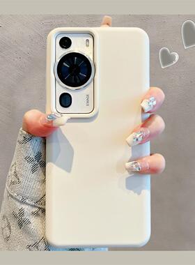 适用华为p60pro手机壳Pura70pro新款mate60pro液态硅胶p30/p40/p50pro亲肤感nova11荣耀200/90防摔magic4/5女