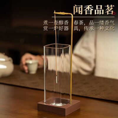 跨境热卖倒挂香器倒挂香插简约创意家用线香架倒流香炉家居摆件
