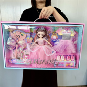 女孩洋娃娃换衣服玩具套装 儿童公主过家家玩具幼儿园培训班送礼物