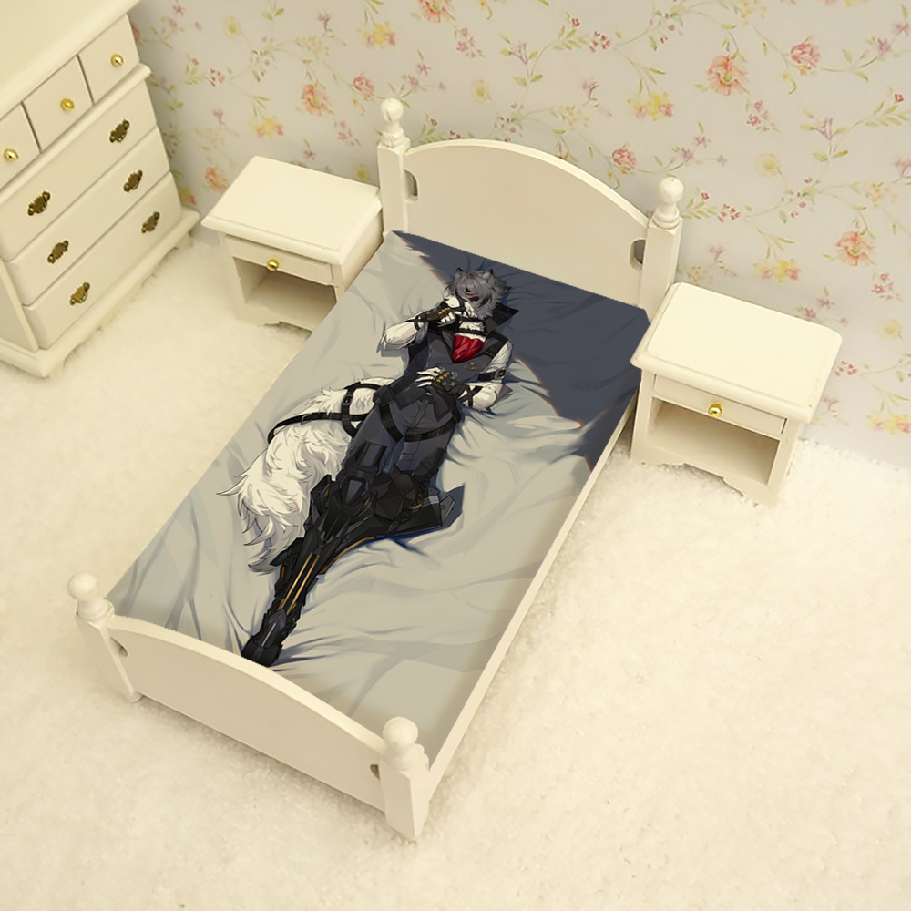 麦芽堂动漫周边绝区零莱卡恩床上用品床单被毛毯订制宅男礼物包邮