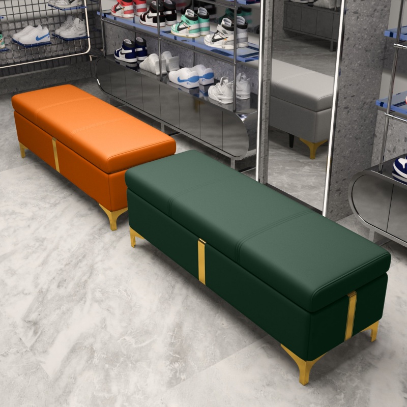 服装店小沙发休息区接待等候椅