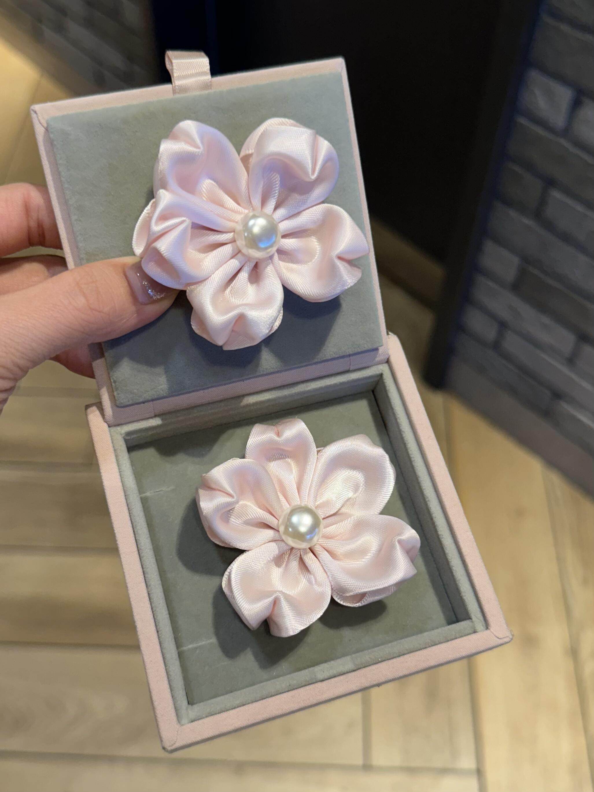 春日樱花来信•淡粉花朵发夹2026新款粉嫩珍珠侧边刘海夹胸针一体,饰品/流行首饰/时尚饰品新,发饰,淘宝优惠券,粉丝福利购,淘宝优惠卷