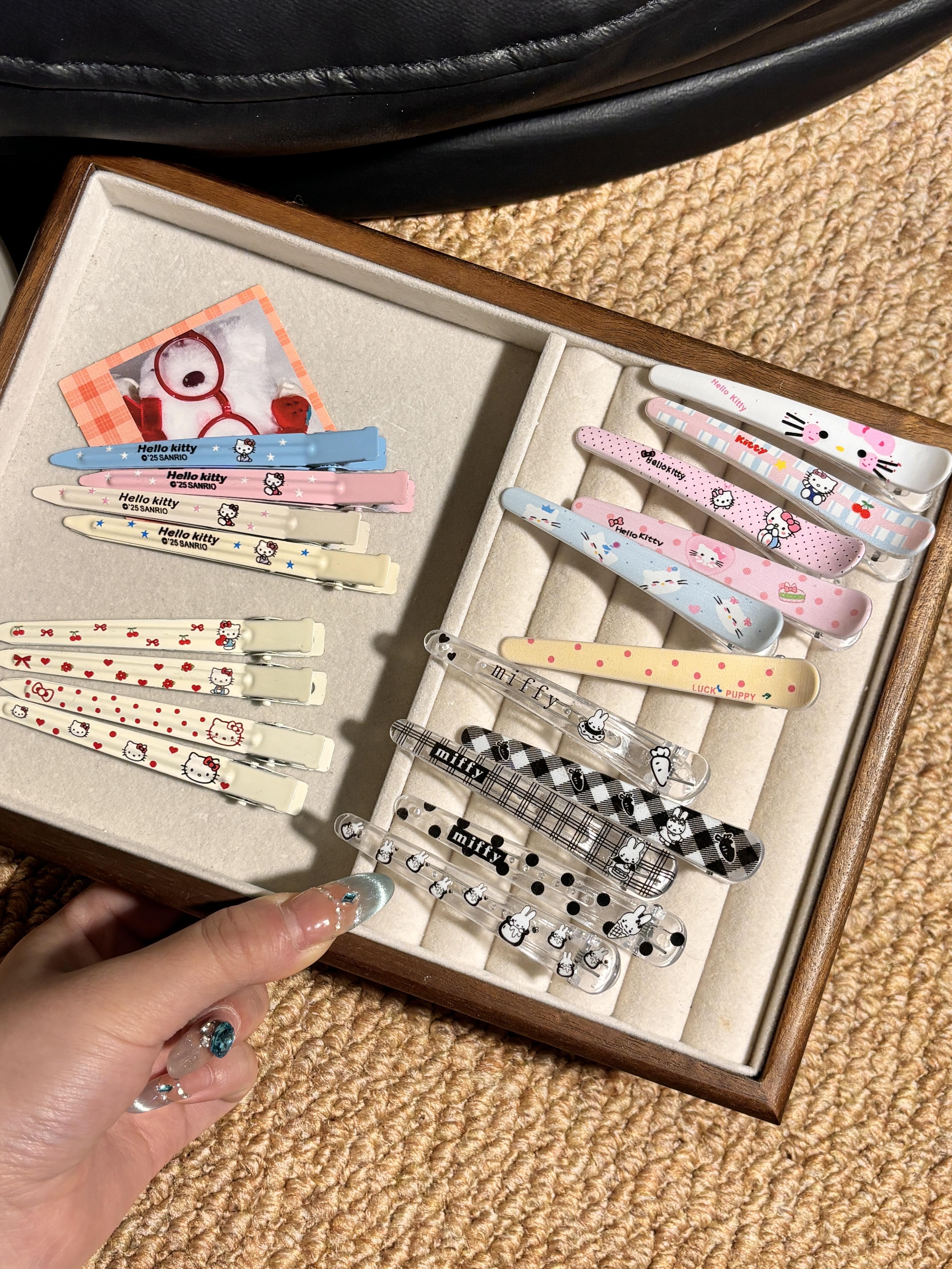 【第一波福利大放送】古早米菲兔19件套少女心卡通可爱kitty发夹