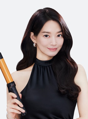 Glampalm黑钻涂层卷发棒持久定型