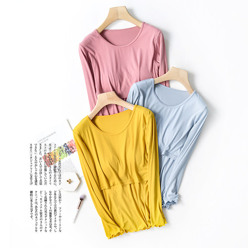 孕妇产妇月子服睡衣莫代尔大码