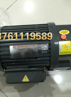 YS0.2KW-4P ZF22 90:1 ZHI BAO减速马达 电机  ZF28   160:1