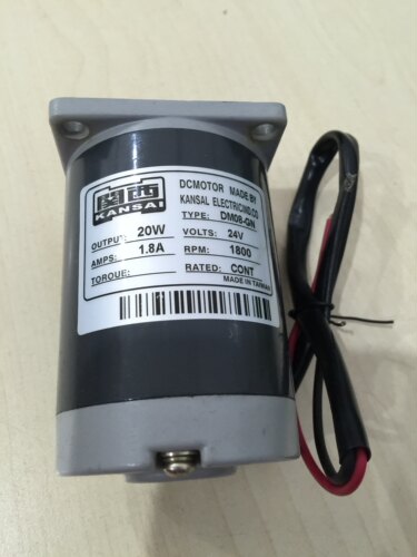 DM08-GN  20W  24V  KANSAL关西电机  马达 1.8A  0.6A