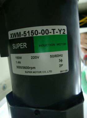 SUPER电机XWM-5150-00-T-Y2 5IK60GS-SF 5GN50K 5GN-C+B