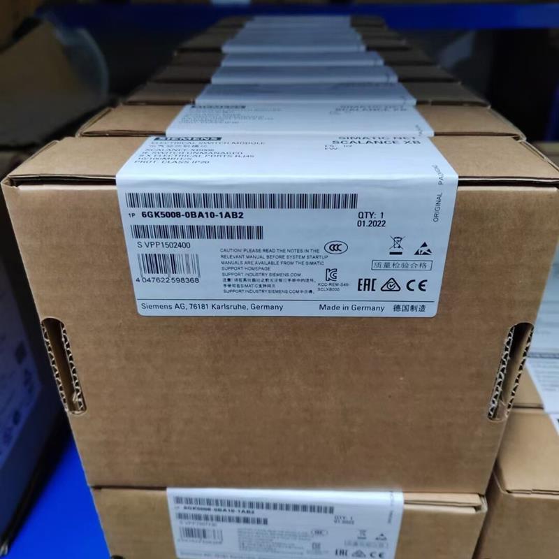议价6GK5005-0BA00-1AB2西门子XB008交换机原装模块6GK50080BA101
