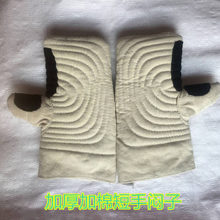 安工牌帆布手套耐高温加厚隔热手套烤箱手闷子防烫工业劳保用品