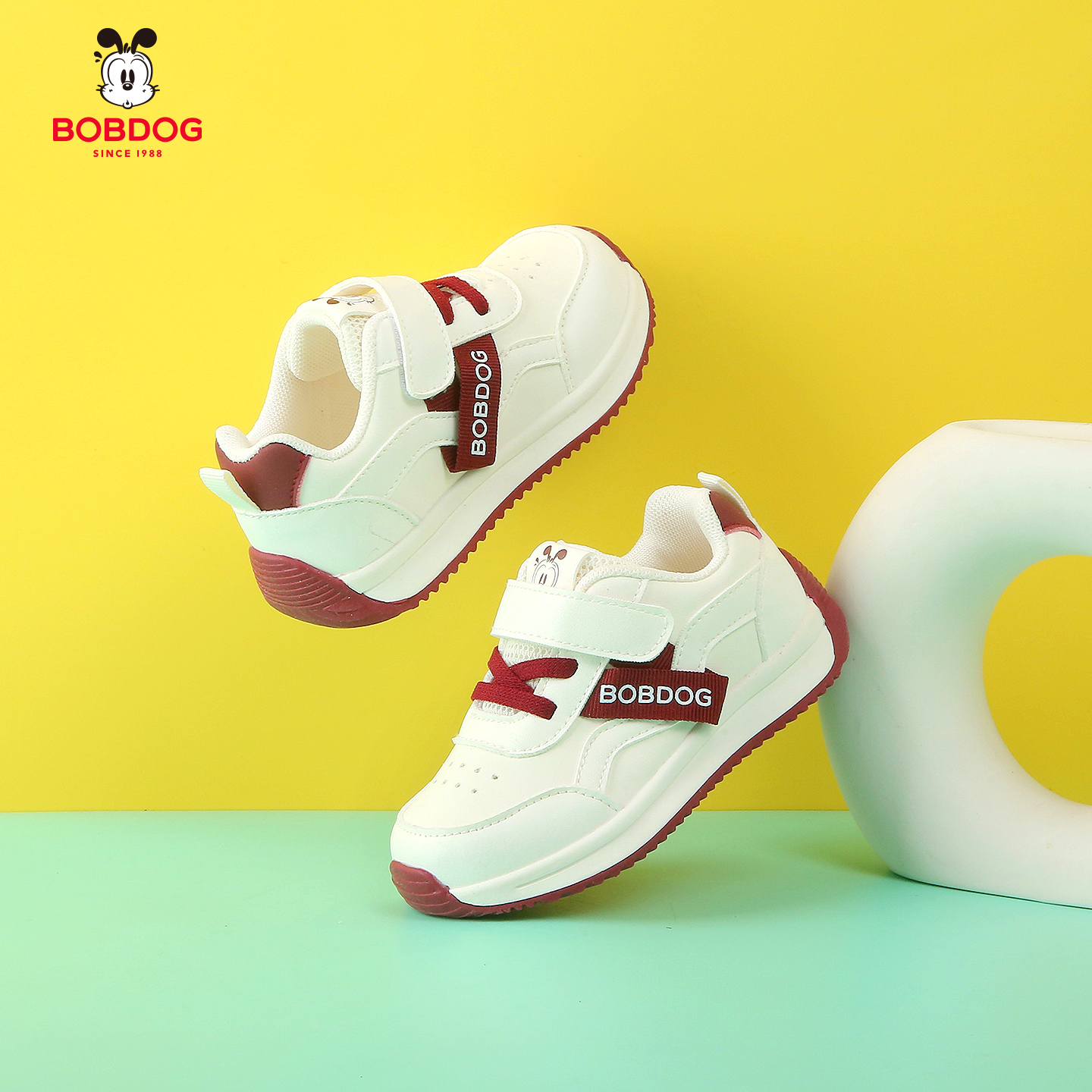 巴布豆宝宝小童运动鞋男女学步鞋