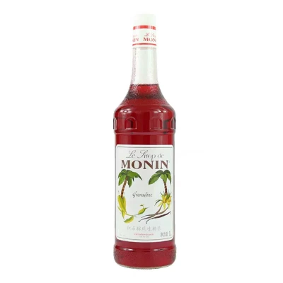 莫林MONIN红石榴糖浆玻璃瓶装1L