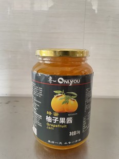 冲饮果味茶 专一蜂蜜柚子茶1kg 韩国进口果酱
