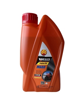 WELLS韦尔斯润滑油摩托车发动机15W-40机油全合成四季通用原厂1L