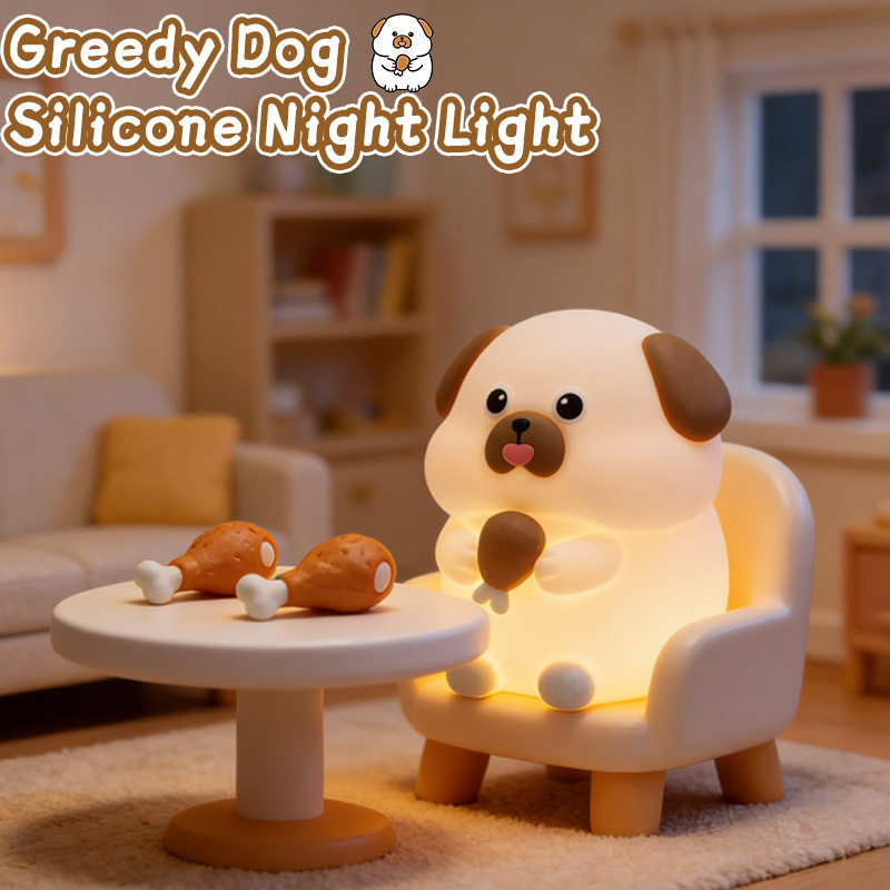 贪吃猪可爱护眼起夜小夜灯