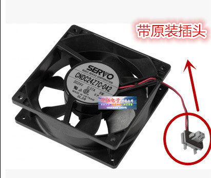 伺服 SERVO CNDC24Z7C-042/042A 24V0.37A9W变频器风扇带原装插头