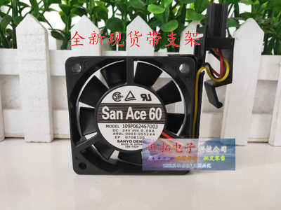 109P0624S7D03 A90L-0001-0552#A 24V 0.08A 带支架发那科风扇
