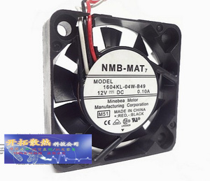 NMB 4010 12V 0.10A 4CM 4厘米 CPU 机箱电源风扇 1604KL-04W-B49