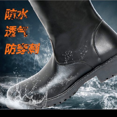 男女皮靴骑马靴乐队护卫队演出鞋