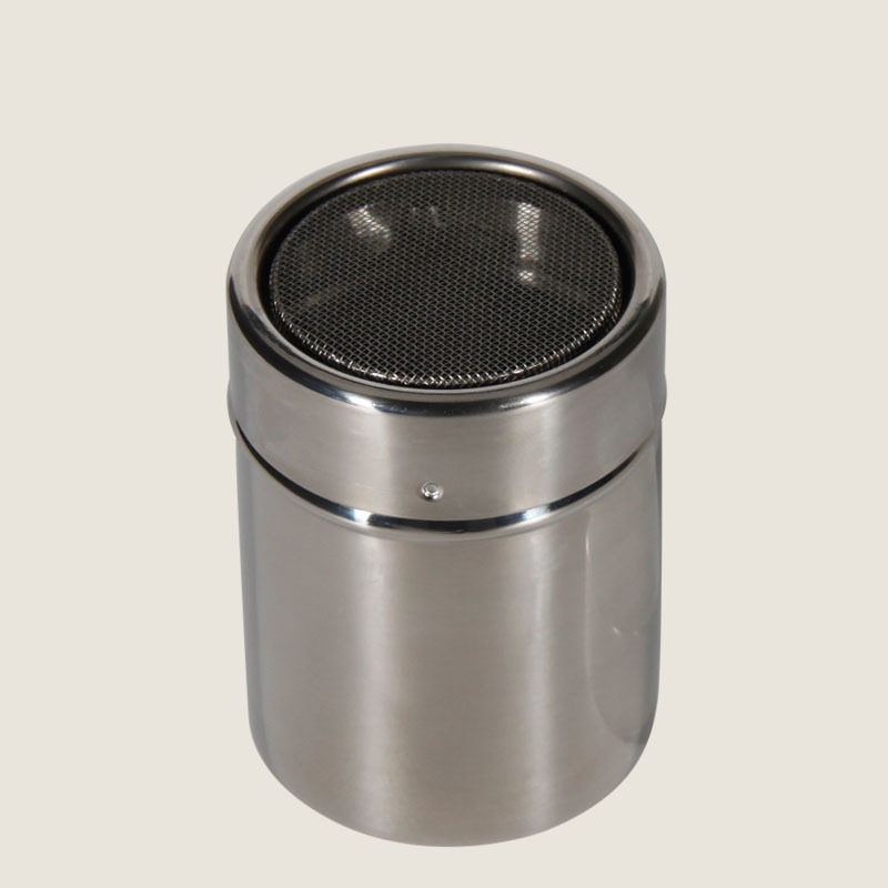 不锈钢撒粉器可可粉罐花式咖啡专用撒粉器 糖粉桶 纱网罐调味瓶