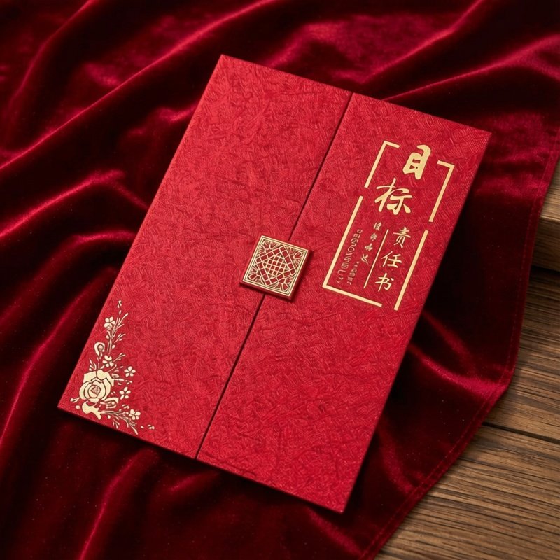 目标责任书外壳A4责任状封面售生产目标责任签约本军令状销定制定,文具电教/文化用品/商务用品,奖状/证书,淘宝优惠券,粉丝福利购,淘宝优惠卷