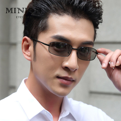 防紫外线小框日夜两用男女变色