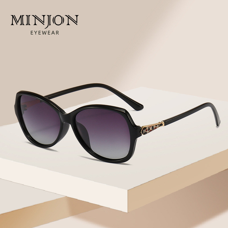 女士太阳镜偏光墨镜旅行司机开车可防紫外线防晒复古气质遮阳眼镜