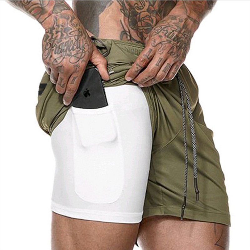 man shorts Five point pants Bodybuilding ventilation shorts 2019 summer Jogging pants Squat motion train Net surface Quick dryingin the Sportswear/Casual Clothing , Fitness Apparel , Fitness pants  category - from Buy2taobao.com to provide professional Taobao agent buy service