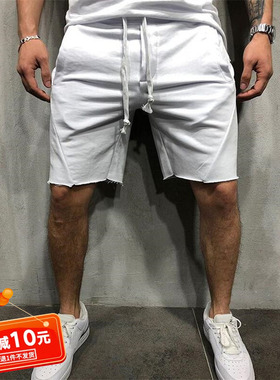 MSCT潮牌运动跑步男宽松薄款健身裤子休闲篮球训练短裤5分五分裤