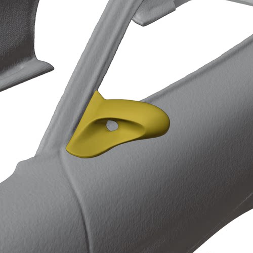 锐牌灯厂 1/24 马自达rx7 fd3s RE雨宫 后视镜Type I 适配田宫