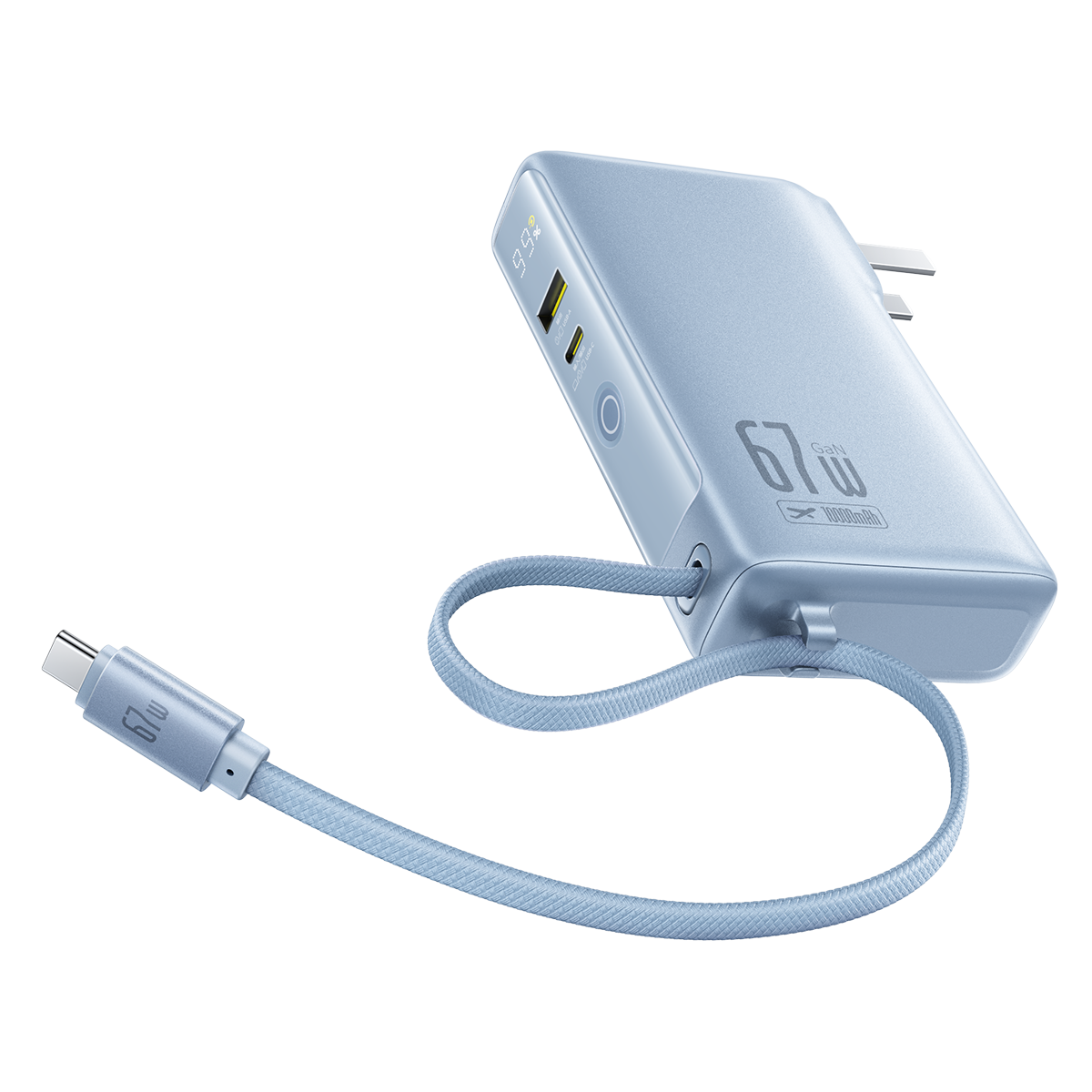 NT11超能充数显移动电源适用于苹果iPhone15-17Pro手机充电宝备用电池充电器
