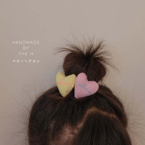 TheH女童爱心弹力发绳