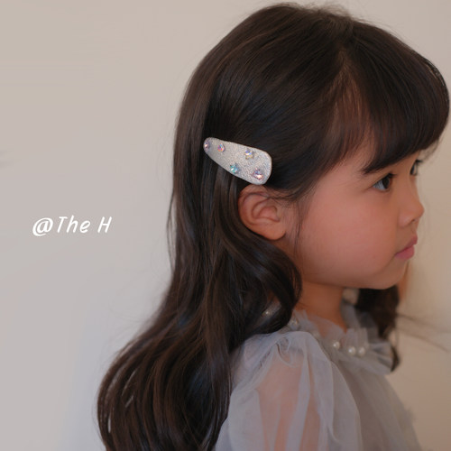黄小妞女童水钻星星侧边发夹