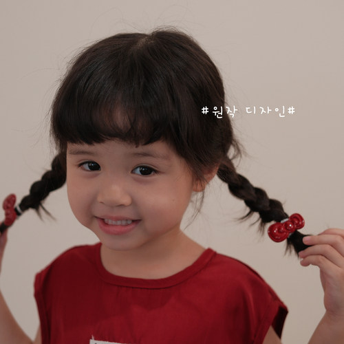 韩国儿童发夹女童蝴蝶结发饰