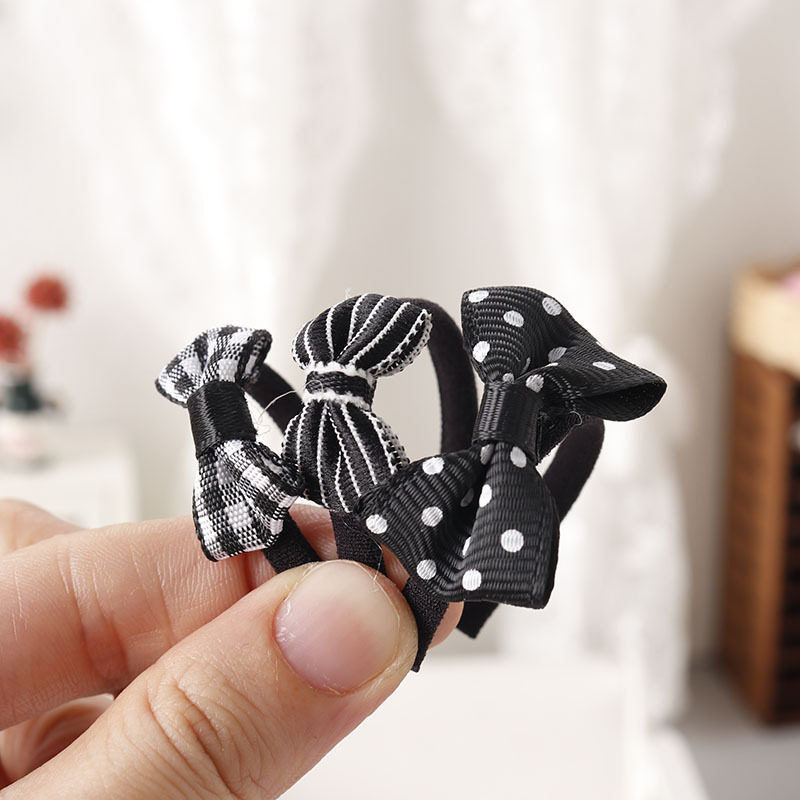 微缩模型发箍娃娃发饰diy头发配件1:12分ob11娃娃屋dollhouse diy图片